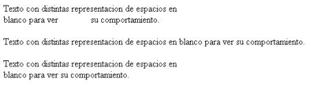 Espacios en blanco en CSS
